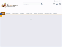 Tablet Screenshot of feinkost-shop.ch